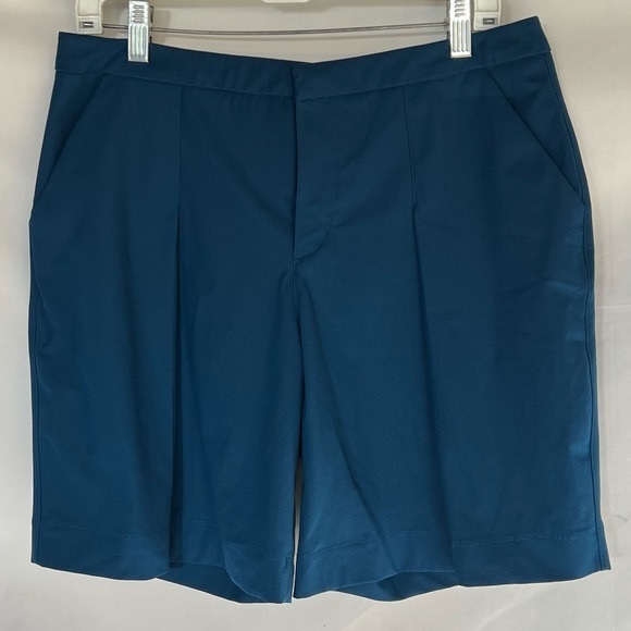 Lululemon Long Story Short Women's Bermuda Shorts Poseidon Color Size 10 - Picture 2 of 11
